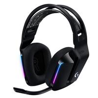 Logitech G733 LIGHTSPEED Surround Sound RGB LED Black Wireless USB Headset