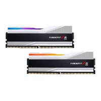 G.Skill Trident Z5 RGB 32GB (2x16GB) 5600MHz CL36 RGB LED Silver DDR5 Desktop RAM Memory Kit
