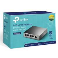TP-Link TL-SF1008P 8-Port 10/100Mbps Desktop Switch with 4-Port PoE