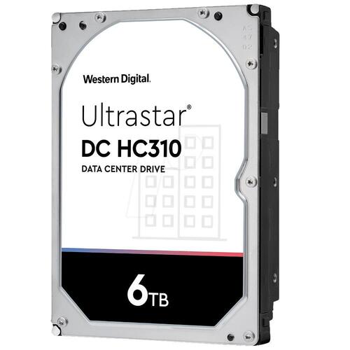 WD Ultrastar DC HC310 SE 6TB 7200 RPM 3.5" SATA Enterprise Hard Drive