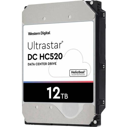 WD Ultrastar DC HC520 SE 12TB 7200 RPM 3.5" SATA Enterprise Hard Drive