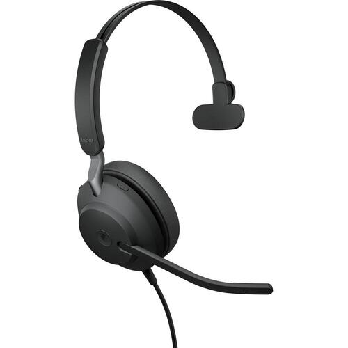 Jabra Evolve2 40 MS Black USB A Mono Headset