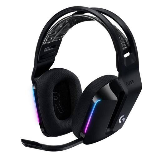 Logitech G733 LIGHTSPEED Surround Sound RGB LED Black Wireless USB Headset