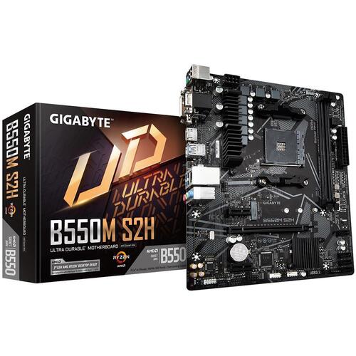 Gigabyte B550M S2H AMD AM4 mATX Motherboard
