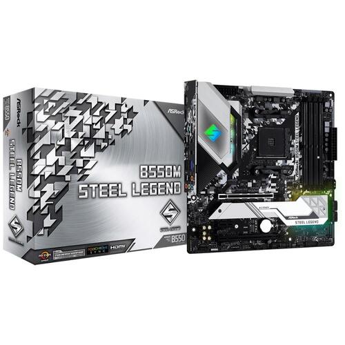 Asrock B550M Steel Legend AMD AM4 mATX Motherboard