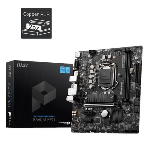 MSI B560M PRO Intel LGA 1200 mATX Motherboard