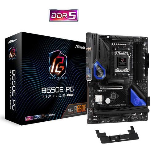 Asrock B650E PG Riptide WiFi DDR5 AMD AM5 WiFi 6E ATX Motherboard