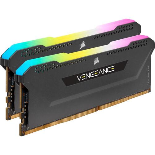 Corsair VENGEANCE RGB PRO SL 32GB (2x16GB) 3600MHz CL18 RGB LED Black DDR4 Desktop RAM Memory Kit