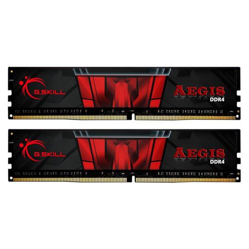 G.Skill Aegis 32GB (2x16GB) 3200MHz CL16 Red DDR4 Desktop RAM Memory Kit