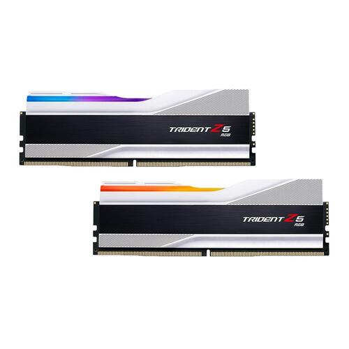 G.Skill Trident Z5 RGB 32GB (2x16GB) 5600MHz CL36 RGB LED Silver DDR5 Desktop RAM Memory Kit