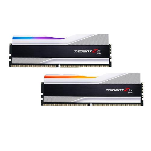 G.Skill Trident Z5 RGB 32GB (2x16GB) 6000MHz CL36 RGB LED White DDR5 Desktop RAM Memory Kit