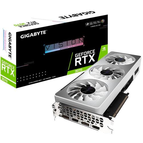 Gigabyte GeForce RTX 3070 VISION OC 8G (rev. 2.0) 8GB GDDR6 RGB LED Graphics Card