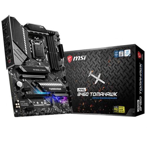 MSI MAG B460 TOMAHAWK Intel LGA 1200 RGB LED ATX Motherboard
