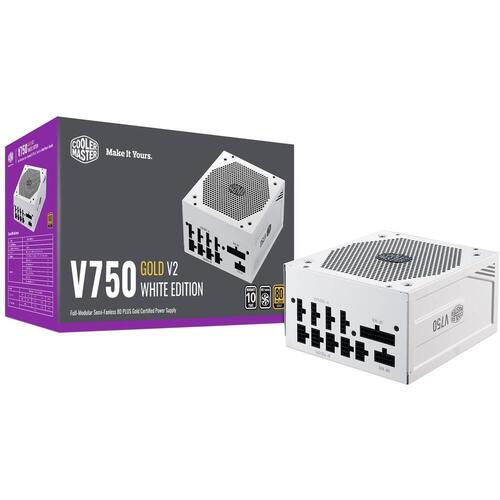 Cooler Master V750 Gold V2 White 750W 80 PLUS Gold Fully Modular Power Supply