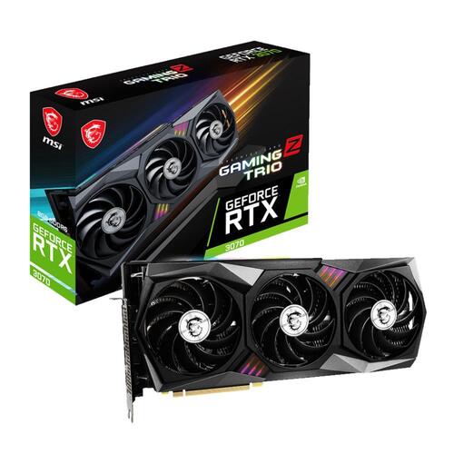 MSI GeForce RTX 3070 GAMING Z TRIO 8GB LHR GDDR6 RGB LED Graphics Card
