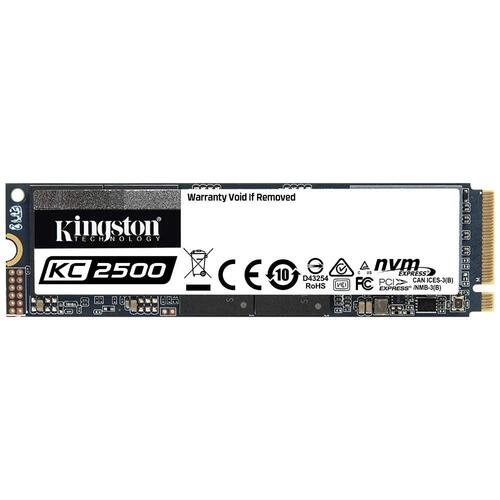 Kingston KC2500 2TB 3500MB/s PCIe Gen 3 NVMe M.2 (2280) SSD