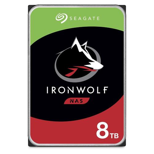 Seagate IronWolf 8TB 7200 RPM 3.5" SATA NAS Internal Hard Drive