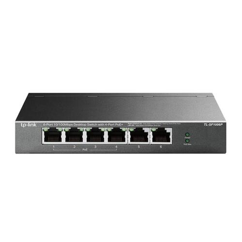 TP-Link TL-SF1006P 6 Port PoE+ Unmanaged Network Switch