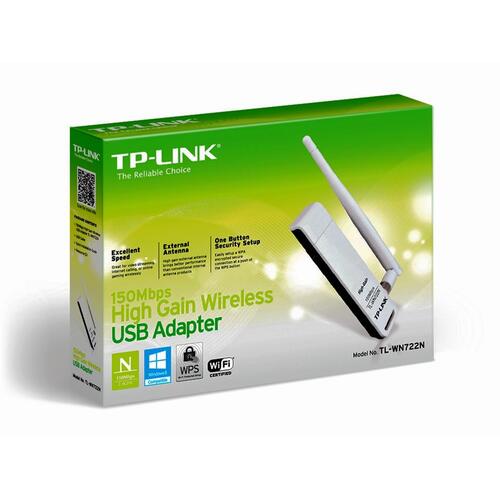 TP-Link TL-WN722N 150Mbps Wireless USB Adapter