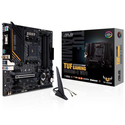 Asus TUF GAMING B550M-E WIFI AMD AM4 WiFi 6 mATX Motherboard