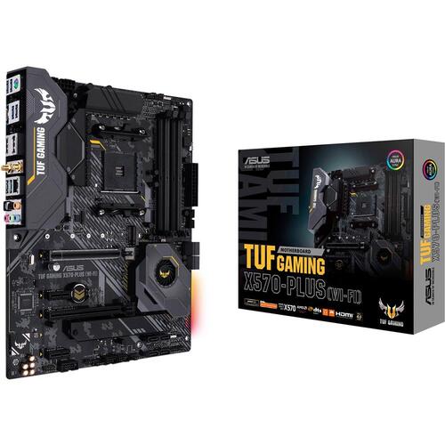 Asus TUF GAMING X570 PLUS WIFI AMD AM4 ATX Motherboard