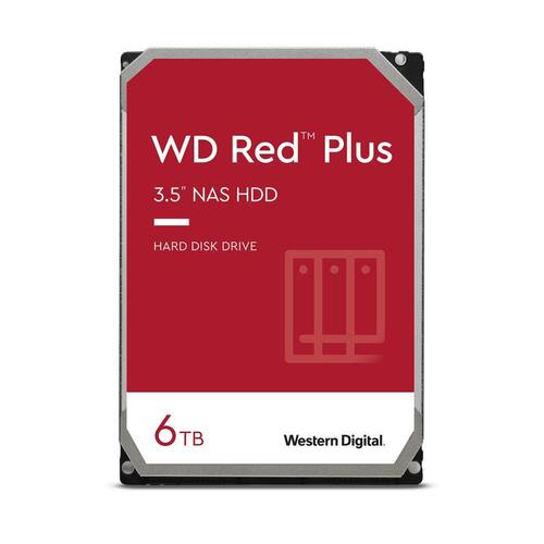 WD Red Plus 6TB 5640 RPM 3.5" SATA NAS Hard Drive