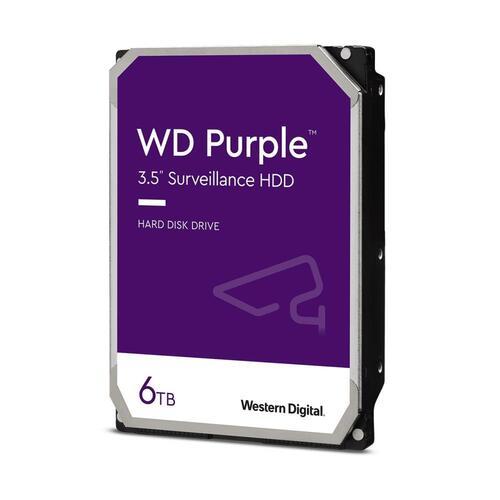 WD Purple 6TB 5640 RPM 3.5" SATA Surveillance Hard Drive